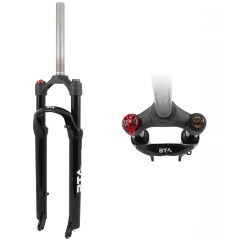 Изображение товара Вилка амортизационная BTA 27,5", пружинная, шток 1"1/8, DISC, ход 100мм