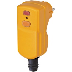 Изображение товара Вилка с УЗО (с/з, 16А, 230В) Brennenstuhl