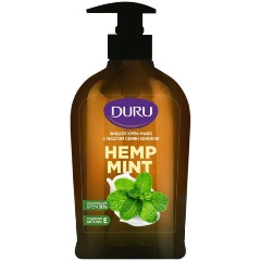 Изображение товара Жидкое крем-мыло DURU с маслом семян конопли, 300 мл