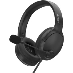 Изображение товара Гарнитура A4TECH Fstyler FH280U черный 2м мониторные USB оголовье