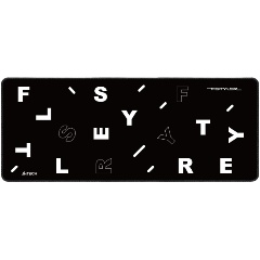 Изображение товара Коврик для мыши A4TECH FStyler FP75 750x300x2 мм белый черный нескользящая основа