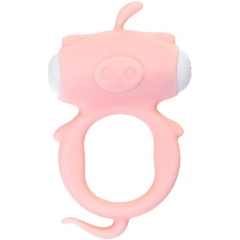 Изображение товара Розовое виброкольцо A-TOYS Kear для увеличения эрекции и удовольствия