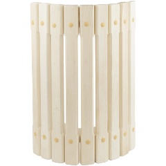 Изображение товара Абажур для светильника угловой БАННАЯ ЛИНИЯ 12-565 липа, 35x22см