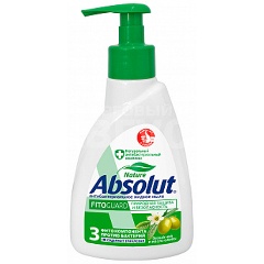 Изображение товара Жидкое мыло Absolut Nature Белый чай и масло оливы, 250 мл