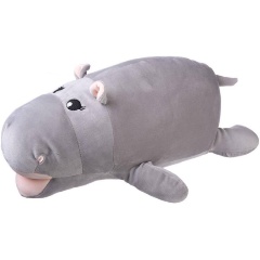 Изображение товара Мягкая игрушка ABTOYS M4977 Super soft. Бегемот серый, 45см