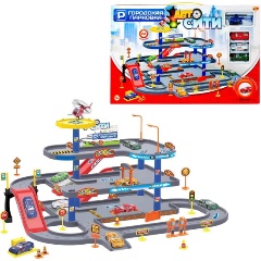 Изображение товара Игровой набор ABTOYS PT-00861 Парковка АвтоСити, 3-х уровневая