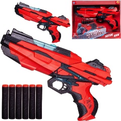 Изображение товара Мегабластер ABTOYS PT-00938 стреляющий мягкими снарядами для детей 6+