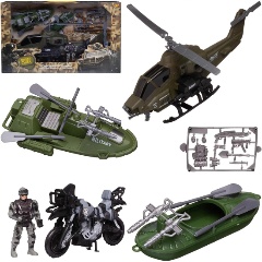 Изображение товара Набор военной техники Abtoys PT-01321 Боевая сила с фигуркой и аксессуарами