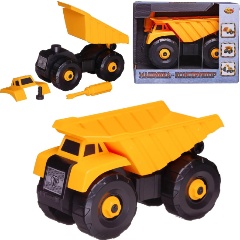 Изображение товара Машинка-конструктор ABtoys Спецтехника "Строительная техника" Самосвал, с отверткой