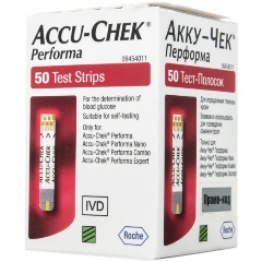Изображение товара Тест-полоски Accu-Chek Performa №50