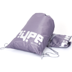 Изображение товара Мешок для обуви и чехол для рюкзака Acoola Schoolkid серый влагозащитный