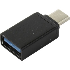 Изображение товара Адаптер USB Type C в USB 3.0 для MacBook и смартфонов KS-296Black