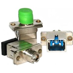 Изображение товара Адаптер оптический TopLAN 2LC, SM, дуплексный (TOP-2LC-SM)