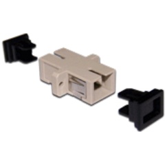 Изображение товара Оптический дуплексный адаптер SC MM TopLAN TOP-2SC-MM серый