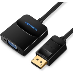 Изображение товара Адаптер-переходник Vention DisplayPort 20M > VGA 15F