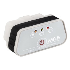 Изображение товара Адаптер KW901 Wi-Fi микро для диагностики авто совместим с iOS и Android