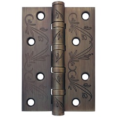 Изображение товара Петли дверные универсальные ADDEN BAU 100X70X2.5 4BB FLO ANTIC BRONZE, Ант.бронза, б/короны, 1шт