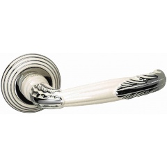 Изображение товара Дверная ручка ADDEN BAU FLAMINGO V204 ENAMEL / CHROME (цвет ЭМАЛЬ / ХРОМ)