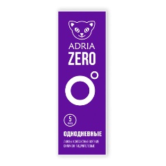 Изображение товара Контактные линзы Adria Zero (5 шт/-0.50/8,6/14.2)