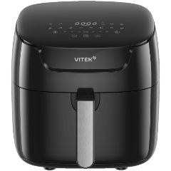 Изображение товара Аэрогриль Vitek VT-AF6001 черный 6 литров мощность 1500 Вт настройка температуры сенсорное управлен