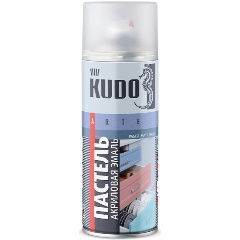 Изображение товара Аэрозольная акриловая краска Kudo KU-A101, 520 мл, пастельная розовая