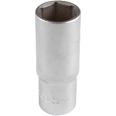 Изображение товара Торцевая головка AFFIX глубокая, шестигранная, 1/2", 22 мм