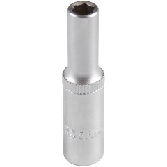 Изображение товара Торцевая головка AFFIX глубокая, шестигранная, 1/4", 5.5 мм