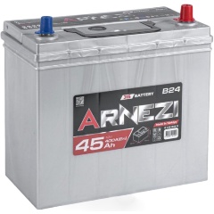 Изображение товара Аккумулятор ARNEZI JIS SMF NS60, 236x128x225, обратная полярность, 45 Ач