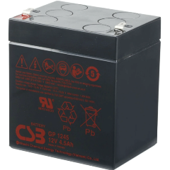 Изображение товара Аккумулятор CSB GP1245 F1 (12V16W) (12В, 4,5Ач)
