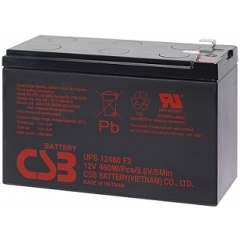 Изображение товара Аккумуляторная батарея для ИБП CSB UPS12460 12V 9Ah (UPS12460)
