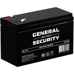 Изображение товара Аккумулятор General Security GSL9-12 F2