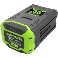 Изображение товара Аккумулятор Greenworks 60V 8 Ач - Литий-ионный источник энергии для электросков