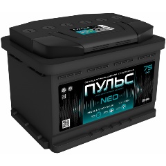 Изображение товара Аккумулятор ПУЛЬС PS 75-3-L, 278x175x190, прямая полярность, 75 Ач