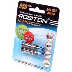 Аккумуляторы robiton aaa
