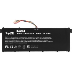Изображение товара Аккумулятор TopON TOP-ACA315 для ноутбука Acer A315-51, A314-31, 7.7V 4810mAh PN: AP16M5J