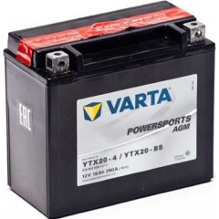 Изображение товара Аккумулятор VARTA 12V 518 902 025 AGM прямая полярность 18 Ач