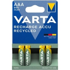 Изображение товара Аккумулятор VARTA LR03 AAA 800 mAh R2U бл 4