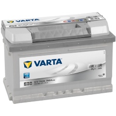  VARTA E38 Silver Dynamic 574 402 075, 278x175x175,  , 74 