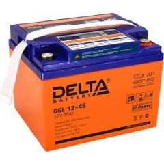 Изображение товара Аккумуляторная батарея для ИБП DELTA BATTERY GEL 12-45
