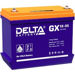 Изображение товара Аккумуляторная батарея для ИБП DELTA BATTERY GX 12-55