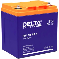 Изображение товара Аккумуляторная батарея для ИБП DELTA BATTERY HRL 12-26 X