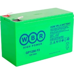 Изображение товара Аккумуляторная батарея для ИБП WBR GP1290 F2