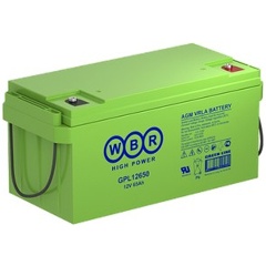 Изображение товара Аккумуляторная батарея для ИБП WBR GPL12650 (WBR GPL12650)