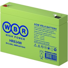 Изображение товара Аккумуляторная батарея для ИБП WBR HR634W