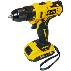 Изображение товара Аккумуляторная дрель Edon AD-18 с двумя аккумуляторами и подсветкой
