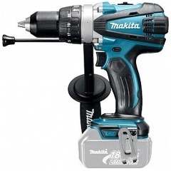Изображение товара Дрель-шуруповерт аккумуляторная Makita DHP458Z LXT