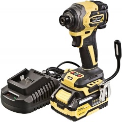 Изображение товара Аккумуляторный ударный винтоверт Hanskonner HCD20280BLC 4.0 Ач