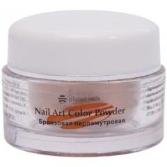 Изображение товара Акриловая пудра Planet Nails, бронзовая перламутровая, 5г
