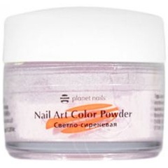 Изображение товара Акриловая пудра Planet Nails, светло сиреневая, 5г