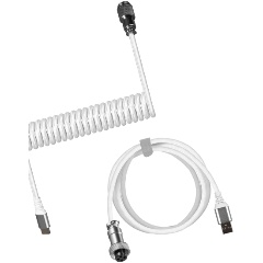 Изображение товара Аксессуар для клавиатуры REDRAGON A115 Витой кабель USB-C белый (71206)